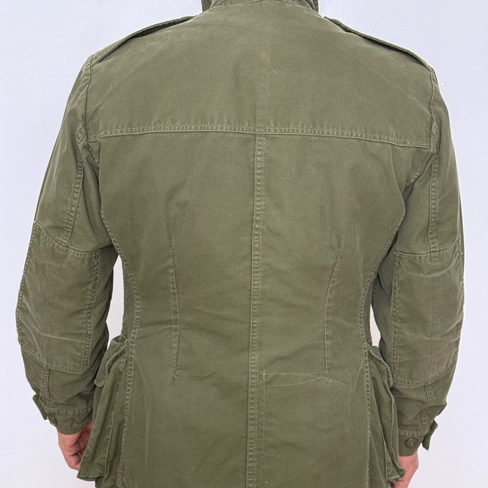 Vintage 1970 Canadian Army Combat Field Jacket (Modified Quarpel) + 1967 Liner - Picture 2 of 2